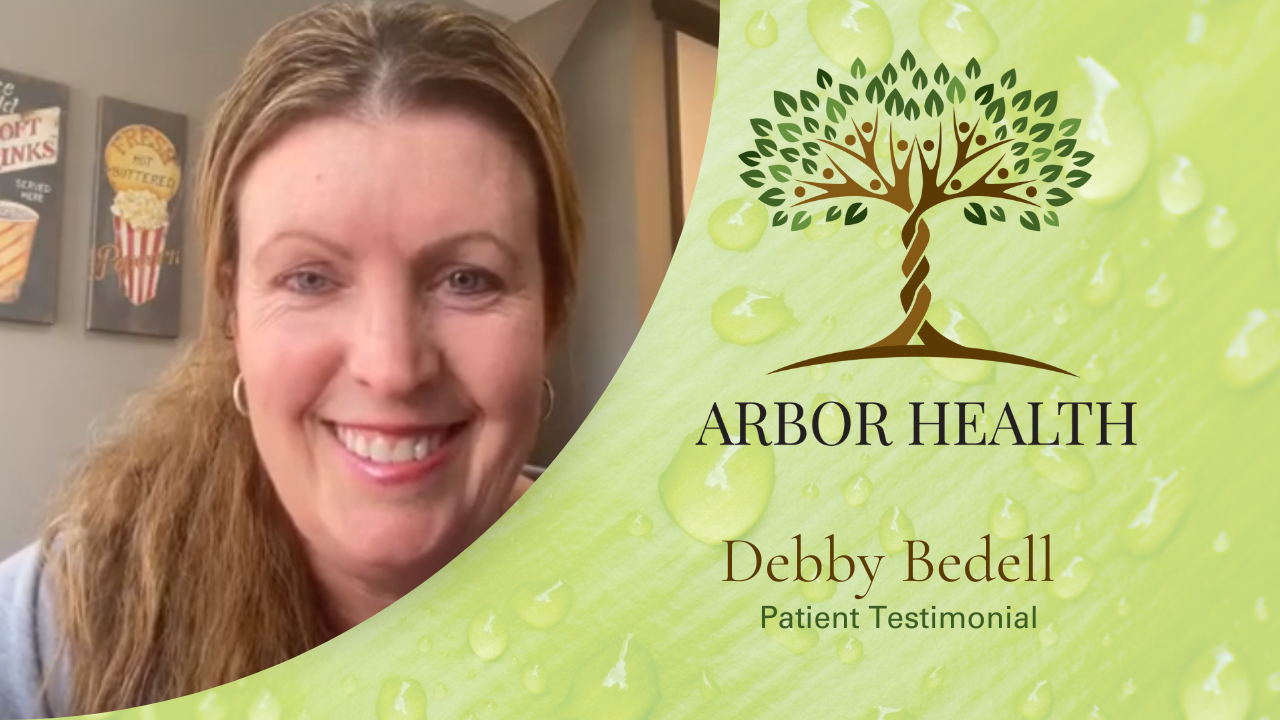 Debby Bedel tells their story about Arbor Health