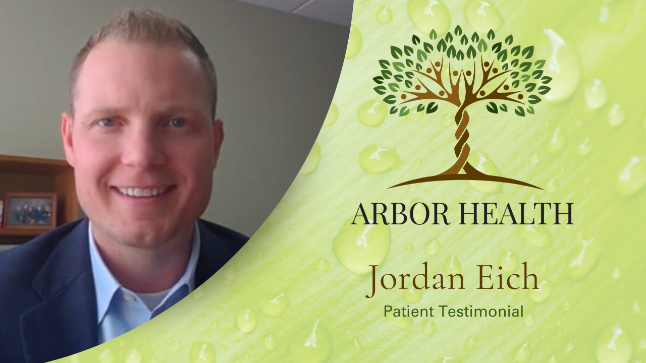 Jordan Eich tells their story about Arbor Health