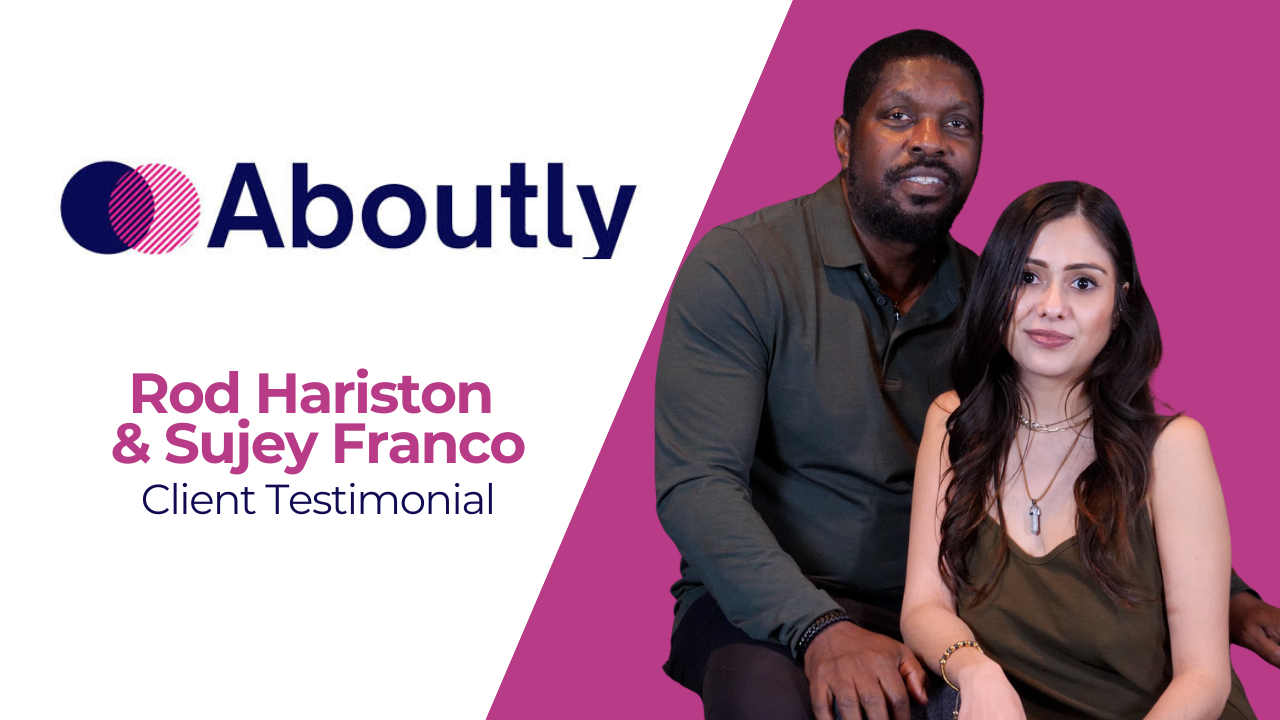 Rod and Sujey tells their story about Aboutly
