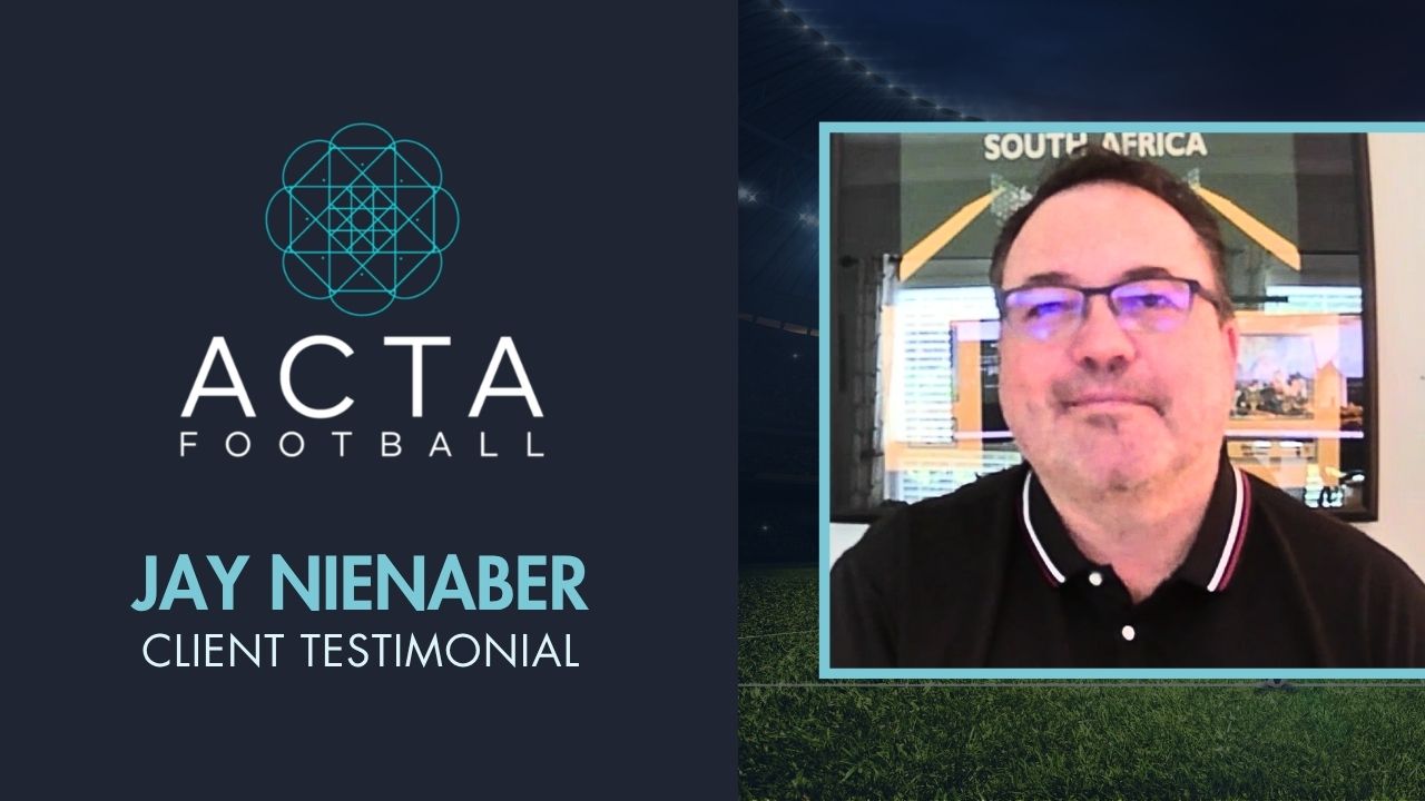 Jay Nienaber tells their story about Acta Football