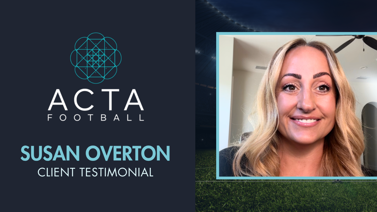 Susan Overton tells their story about Acta Football