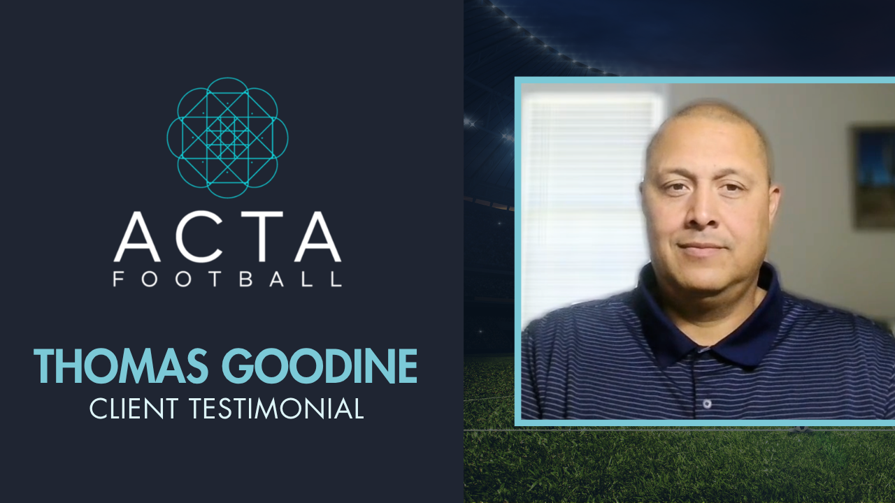 Thomas Goodine tells their story about Acta Football