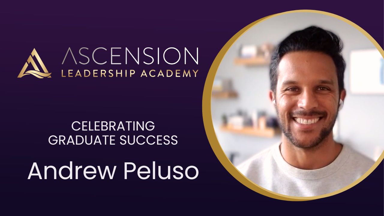 Andrew Peluso tells their story about Ascension Leadership Academy