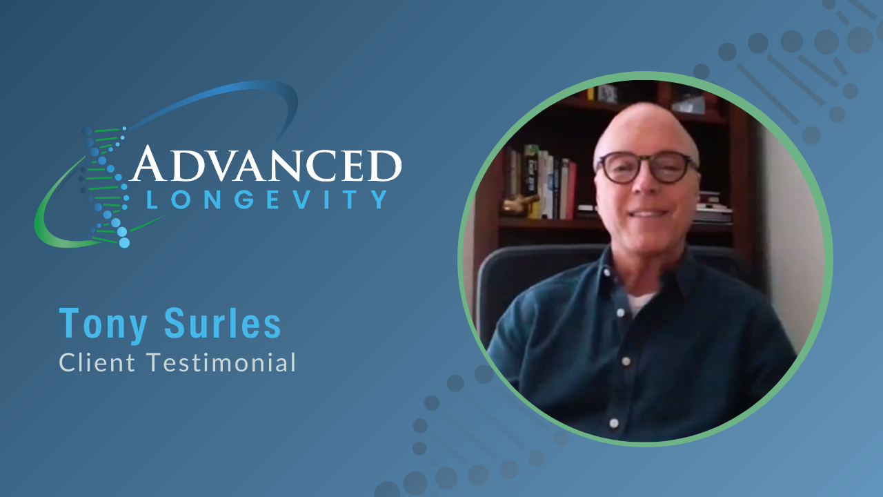 Tony Surles tells their story about Advanced Longevity