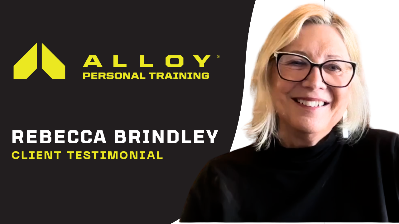 Rebecca Brindley tells their story about Alloy Personal Training