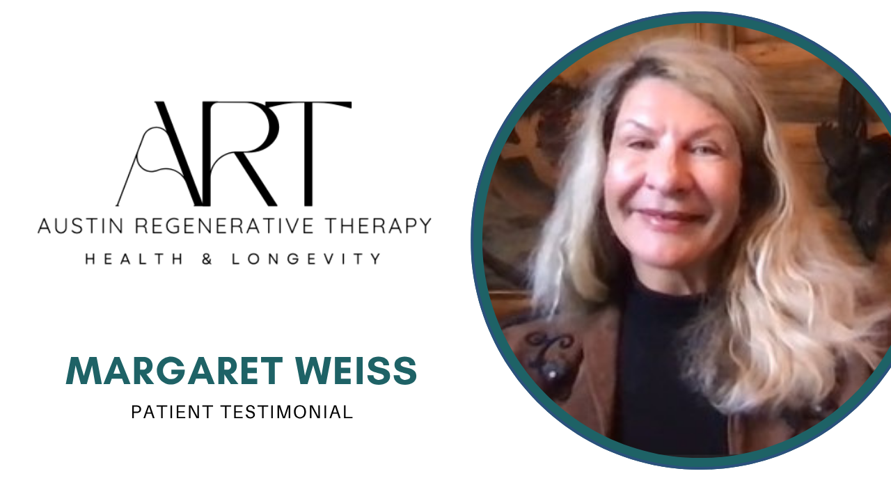 Margaret Weiss tells their story about Austin Regenerative therapy
