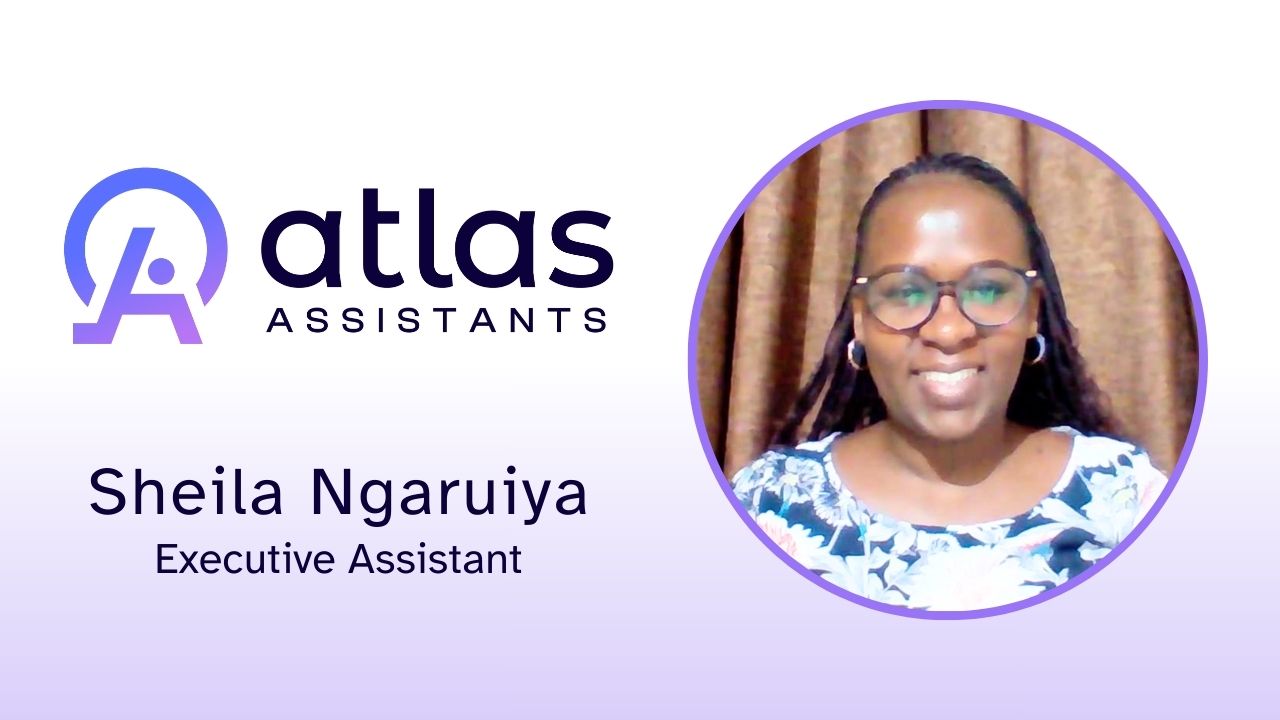 Sheila Ngaruiya tells their story about Atlas Assistants, LLC