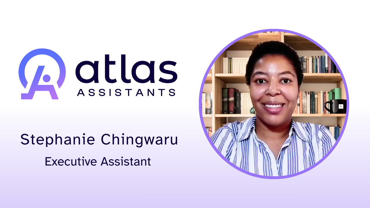 Stephanie tells their story about Atlas Assistants, LLC