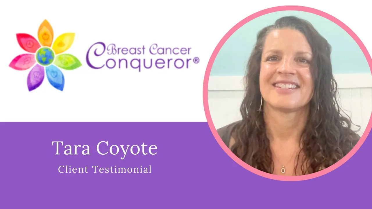 Tara Coyote tells their story about Breast cancer conqueror, Llc