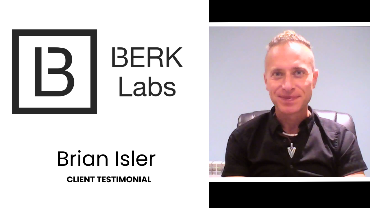 Brian Isler tells their story about Berk Labs
