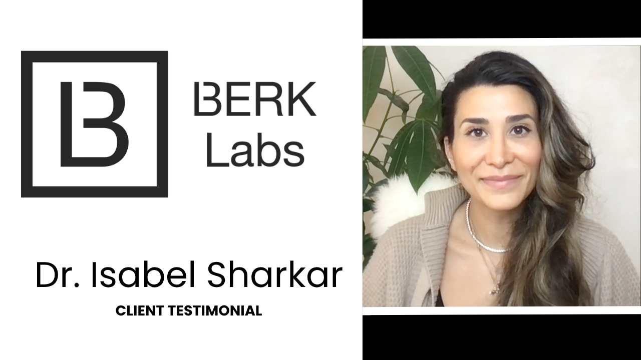 Dr. Isabel Sharkar tells their story about Berk Labs