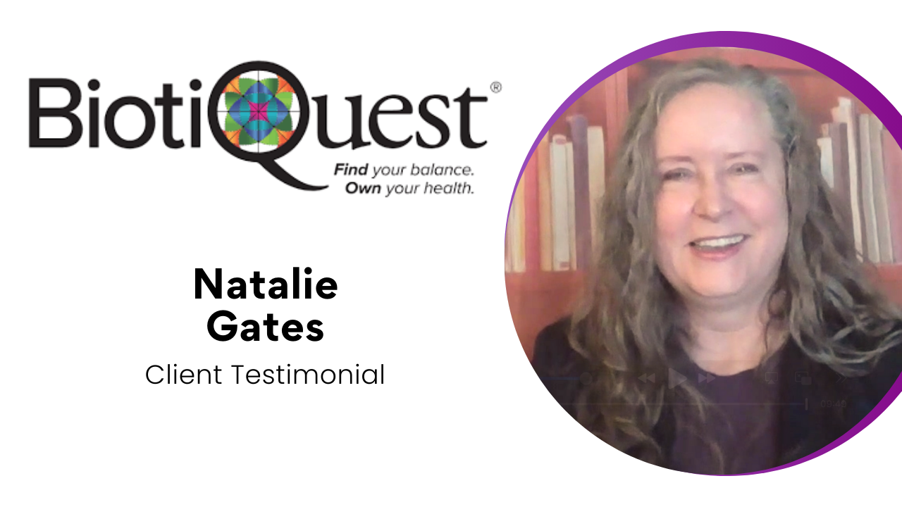Natalie tells their story about BiotiQuest