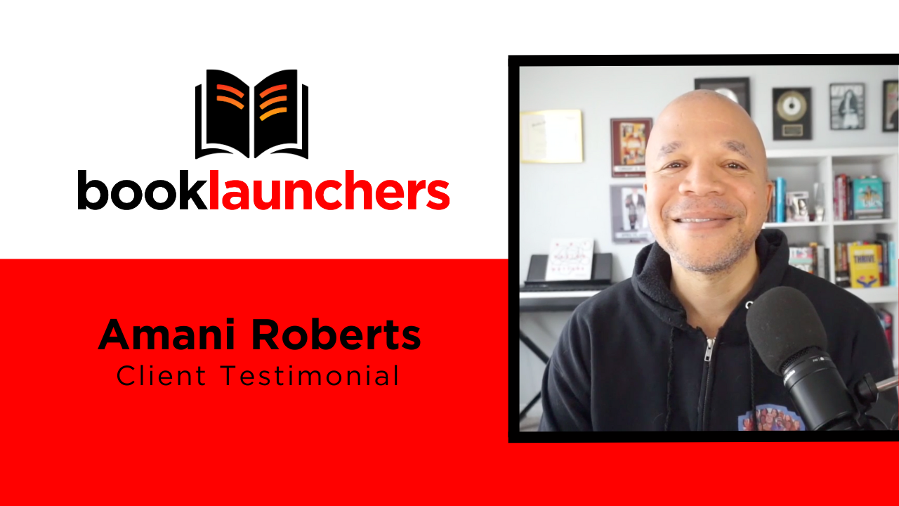 Amani Roberts tells their story about Book Launchers