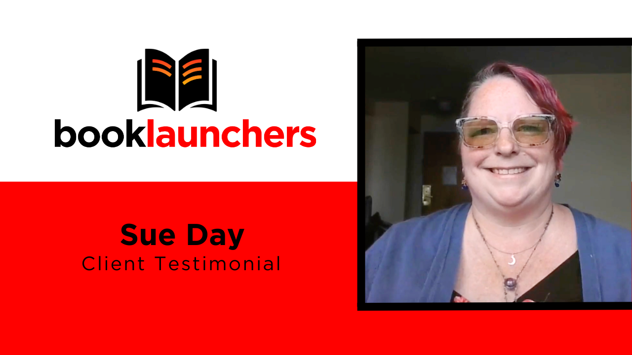 Sue Day tells their story about Book Launchers
