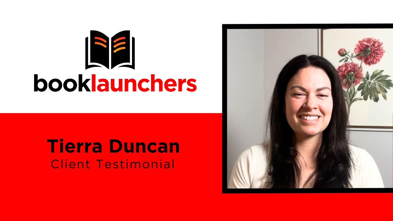 Tierra tells their story about Book Launchers