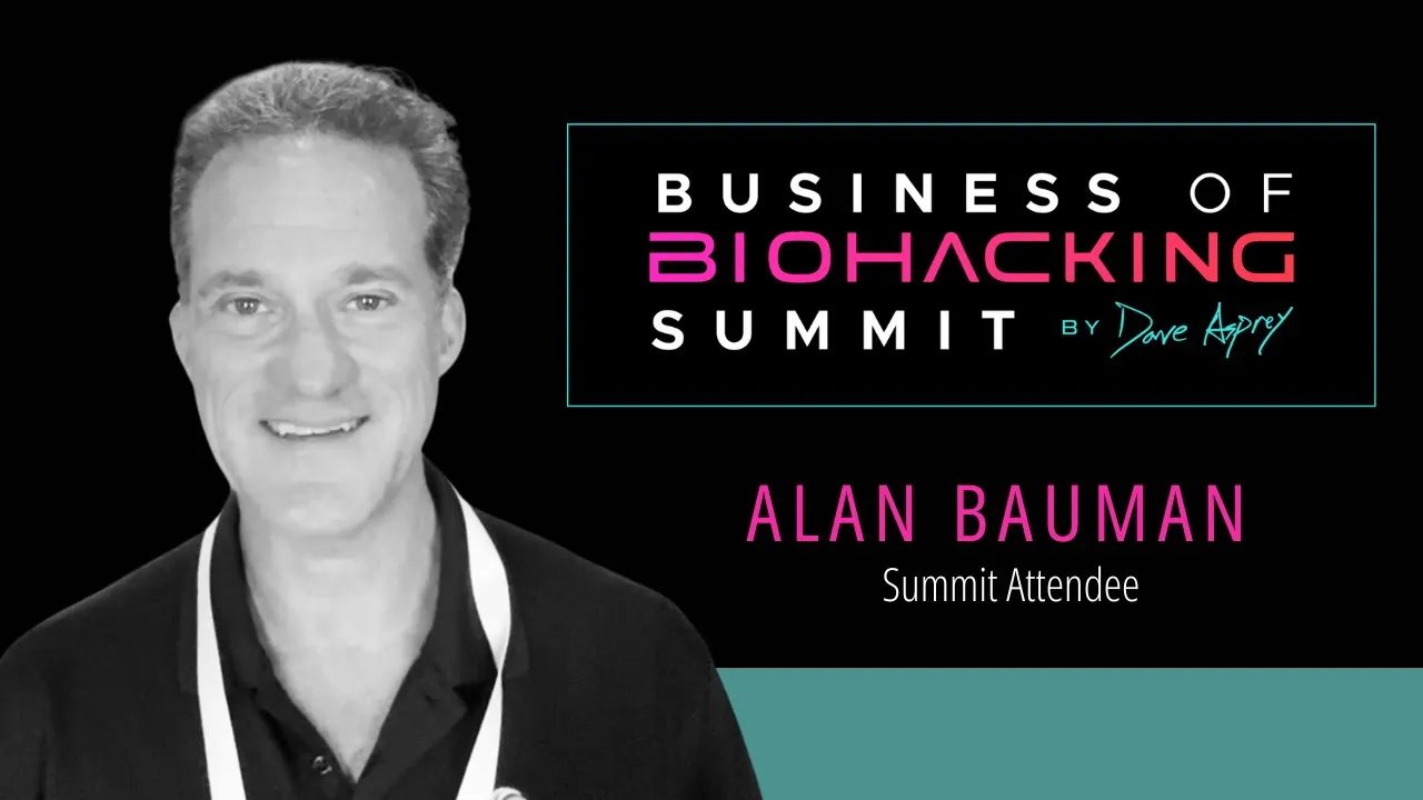 Alan Bauman tells their story about Business of Biohacking