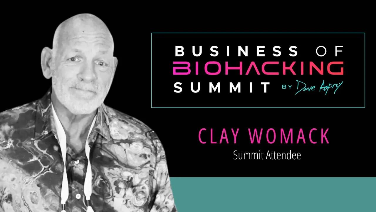 Clay Womack tells their story about Business of Biohacking