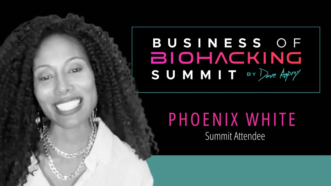 Phoenix White tells their story about Business of Biohacking