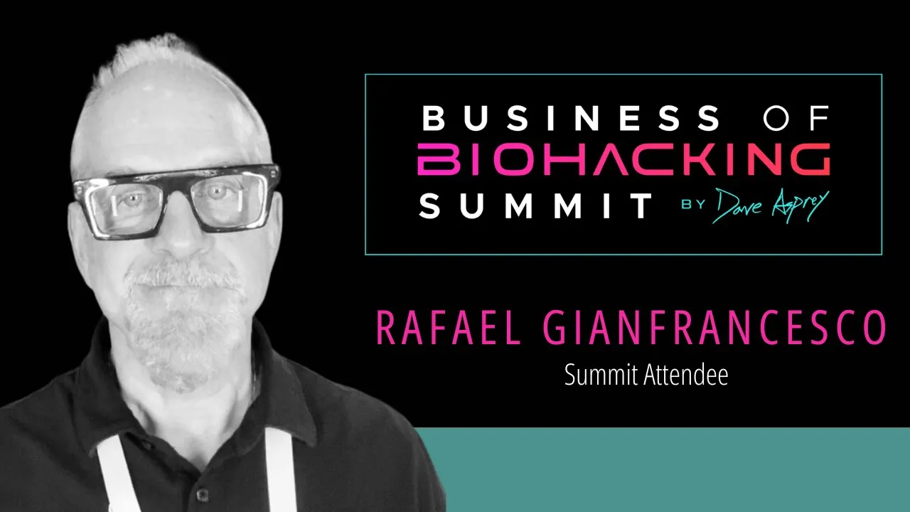 Rafael Gianfrancesco tells their story about Business of Biohacking