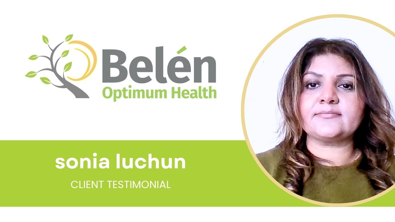 sonia luchun shares their experience with Belen Optimum Health