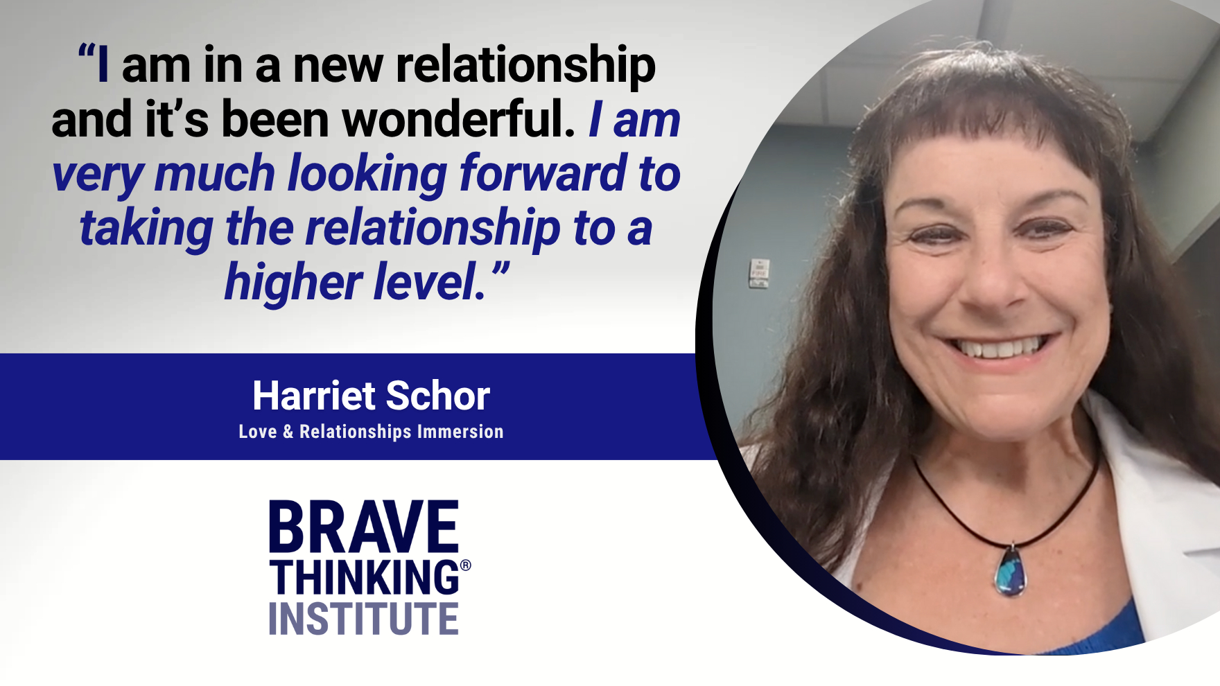 Harriet Lemberger-Schor tells their story about Brave Thinking Institute