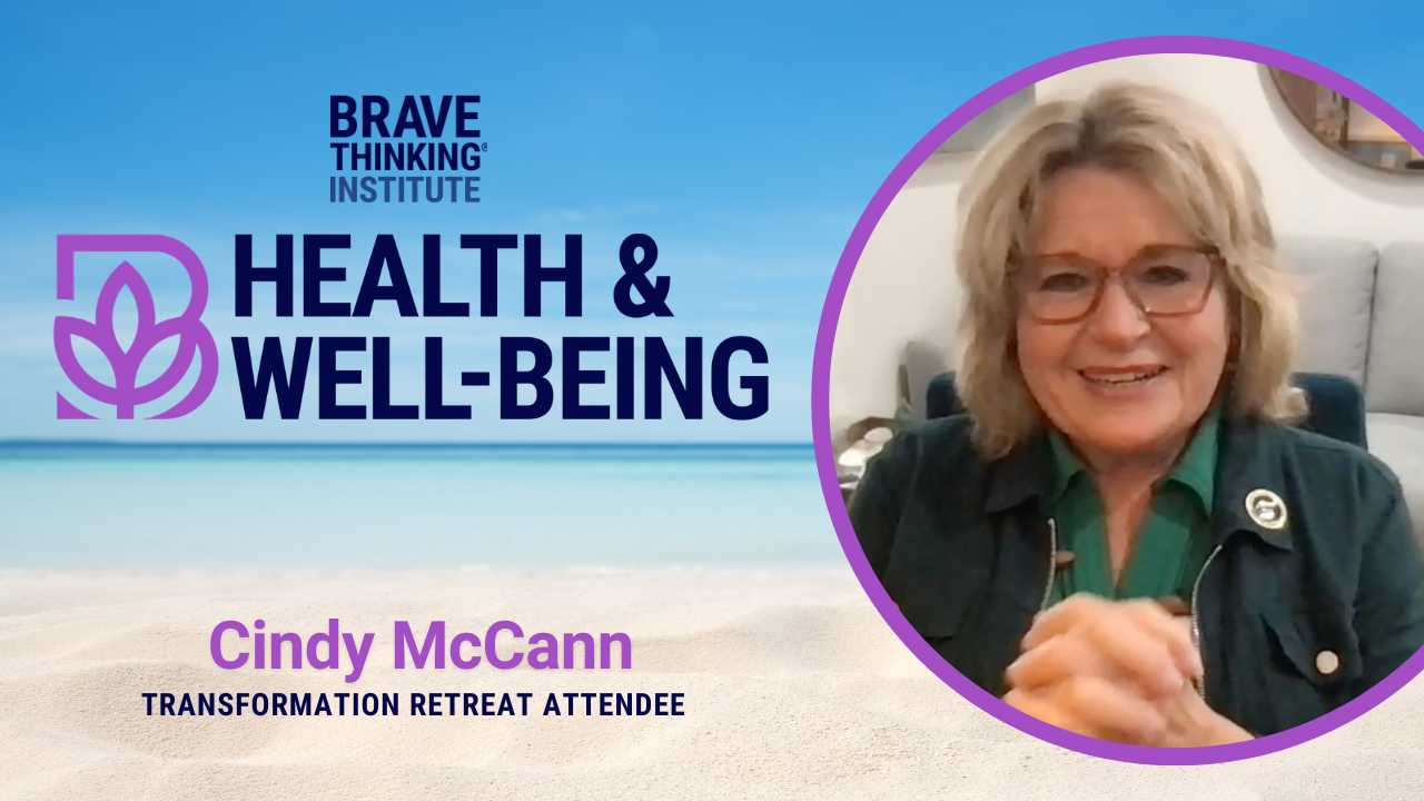 Cindy McCann tells their story about Brave Thinking Institute - Tulum Transformation