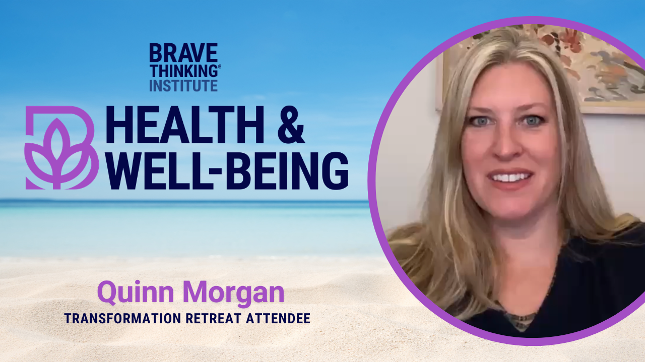 Quinn Morgan tells their story about Brave Thinking Institute - Tulum Transformation