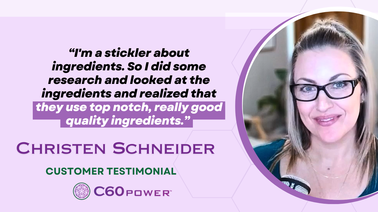 Christen Schneider tells their story about C60 Power