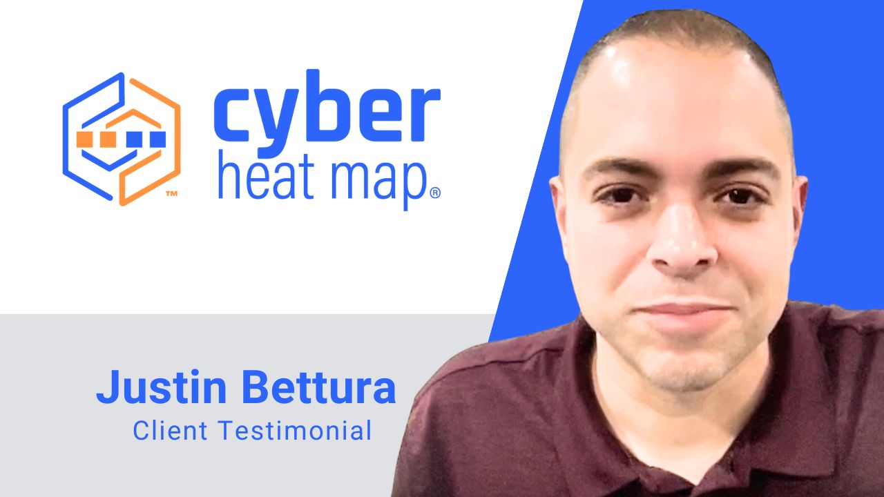 Justin Bettura tells their story about Cyber Heat Map