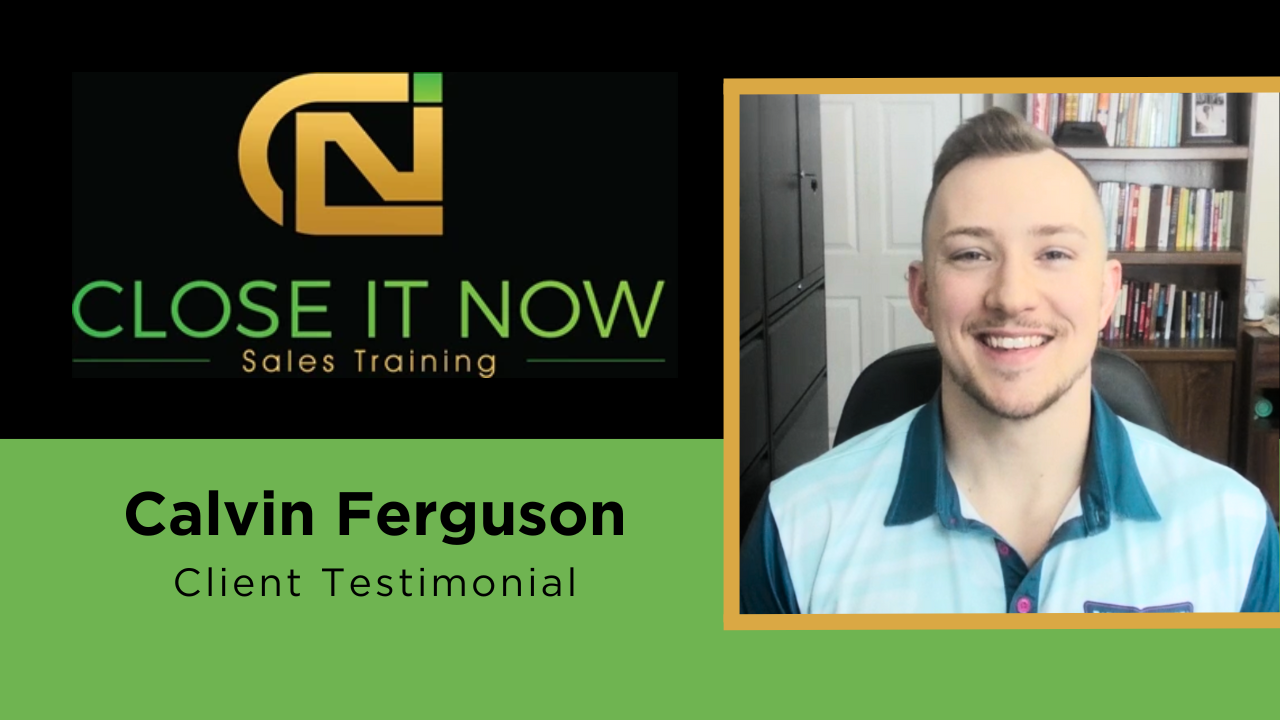 Calvin Ferguson tells their story about Close it Now