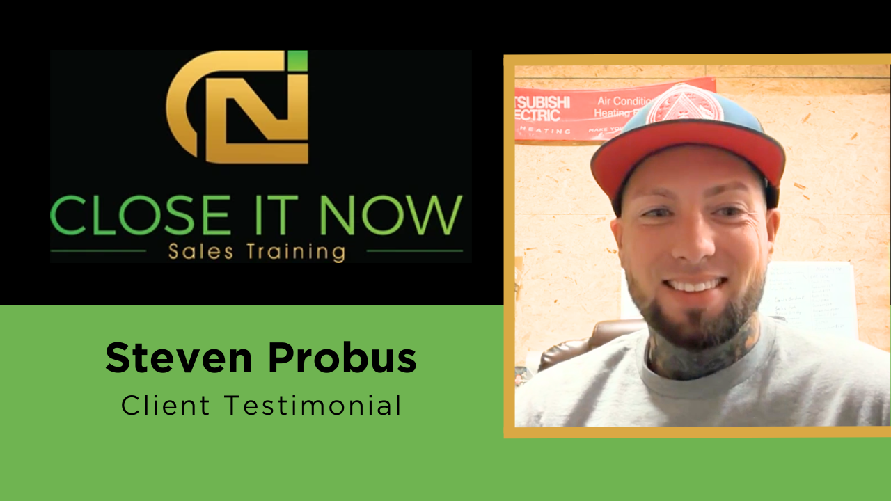 Steven Probus tells their story about Close it Now