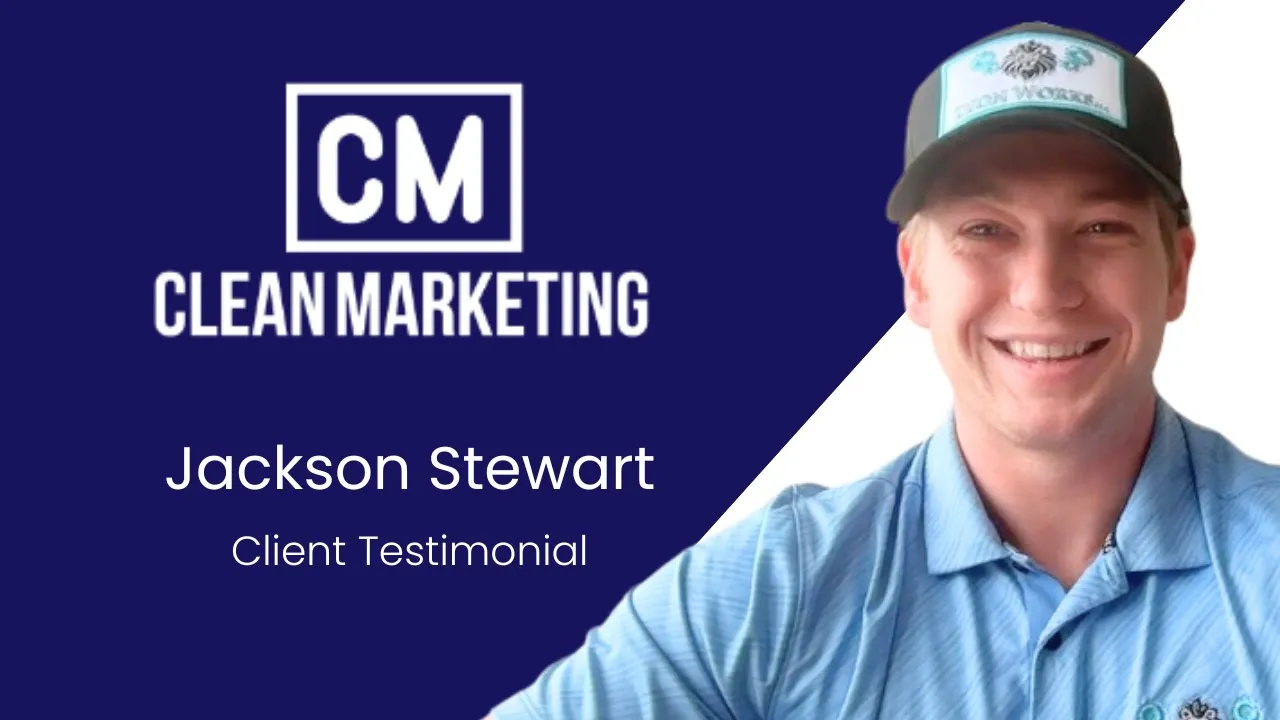 Jackson Stewart tells their story about clean marketing