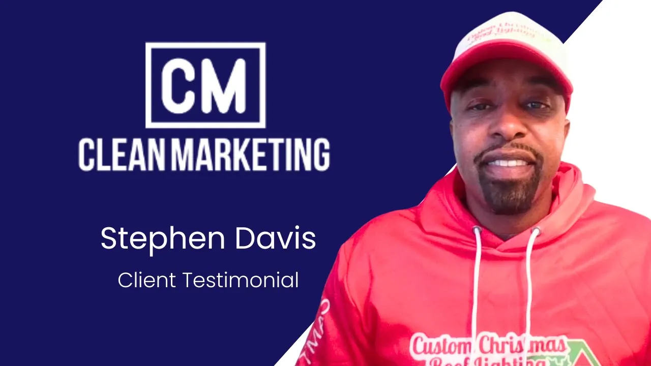Stephen tells their story about clean marketing