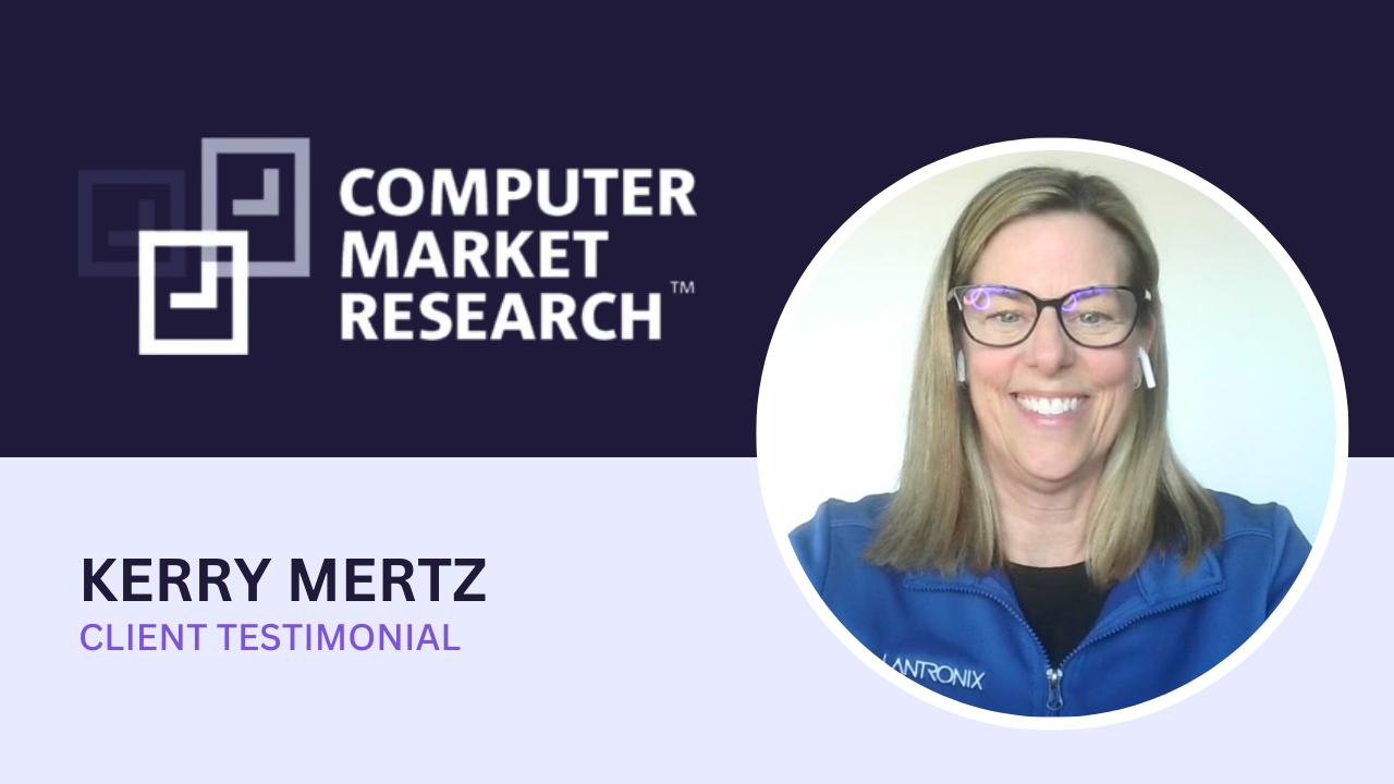 Kerry Mertz tells their story about Computer Market Research, Ltd.