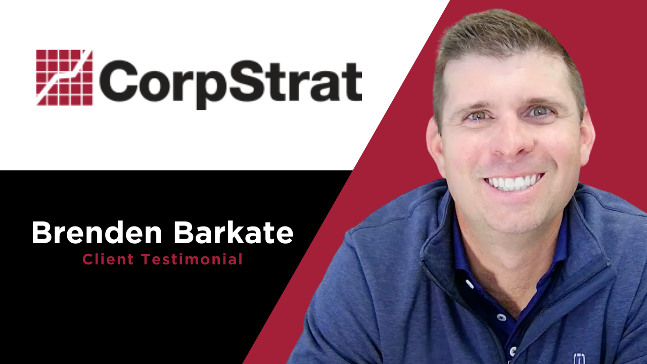 Brenden Barkate tells their story about CorpStrat - Corporate Strategies Inc