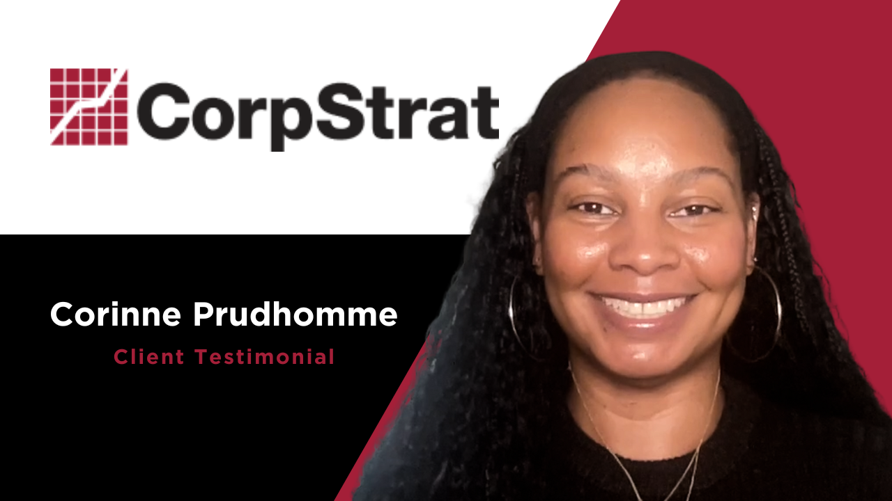 Corinne Prudhomme tells their story about CorpStrat - Corporate Strategies Inc
