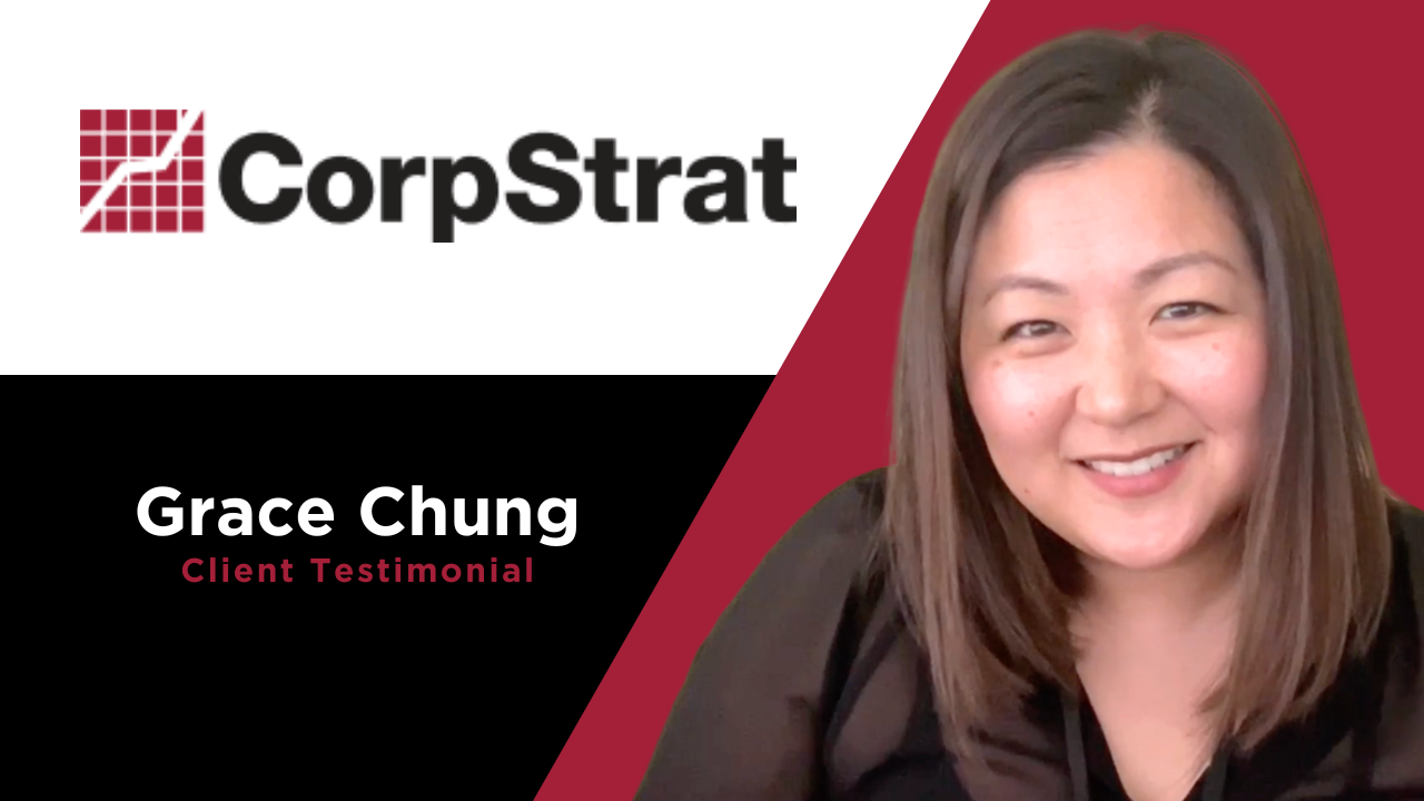 Grace tells their story about CorpStrat - Corporate Strategies Inc
