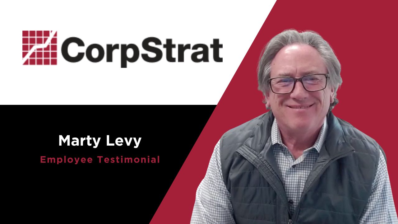 Marty Levy shares their experience with CorpStrat - Corporate Strategies Inc