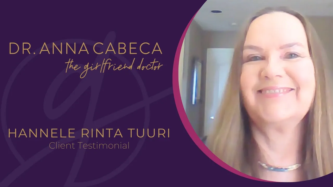 Hannele Rinta Tuuri tells their story about Dr Anna Cabeca