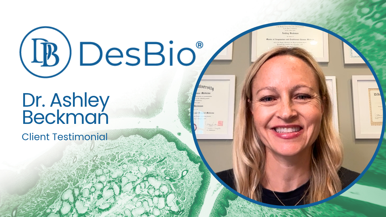 Ashley Beckman shares their experience with Des Bio
