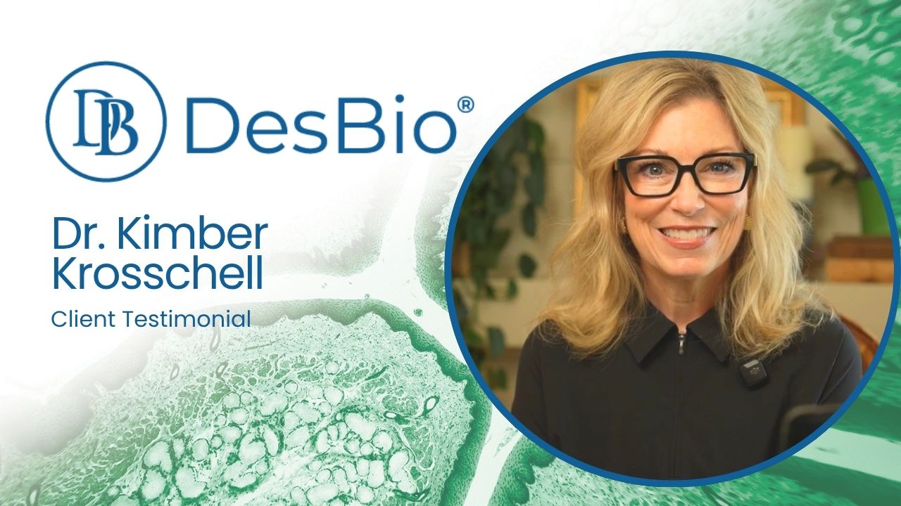 Kimber Krosschell shares their experience with Des Bio