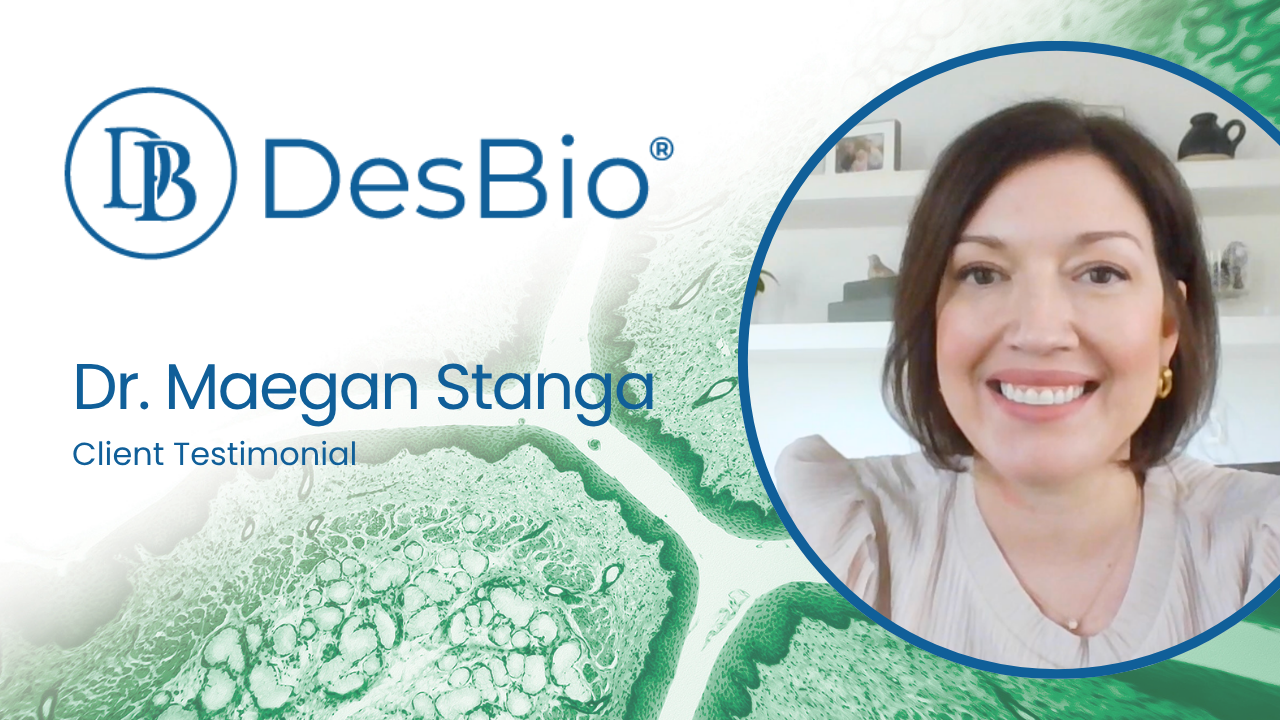 Maegan Stanga tells their story about Des Bio