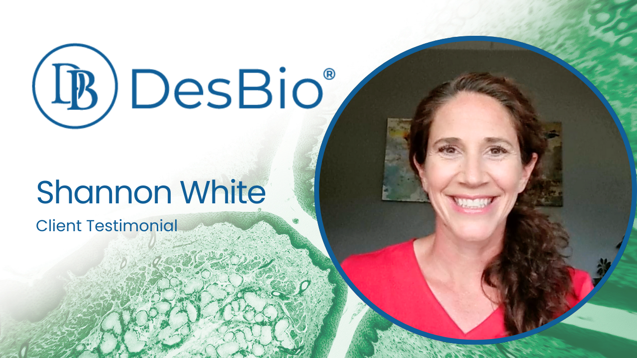 Shannon White tells their story about Des Bio