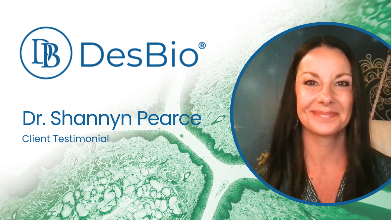 Shannyn Pearce tells their story about Des Bio