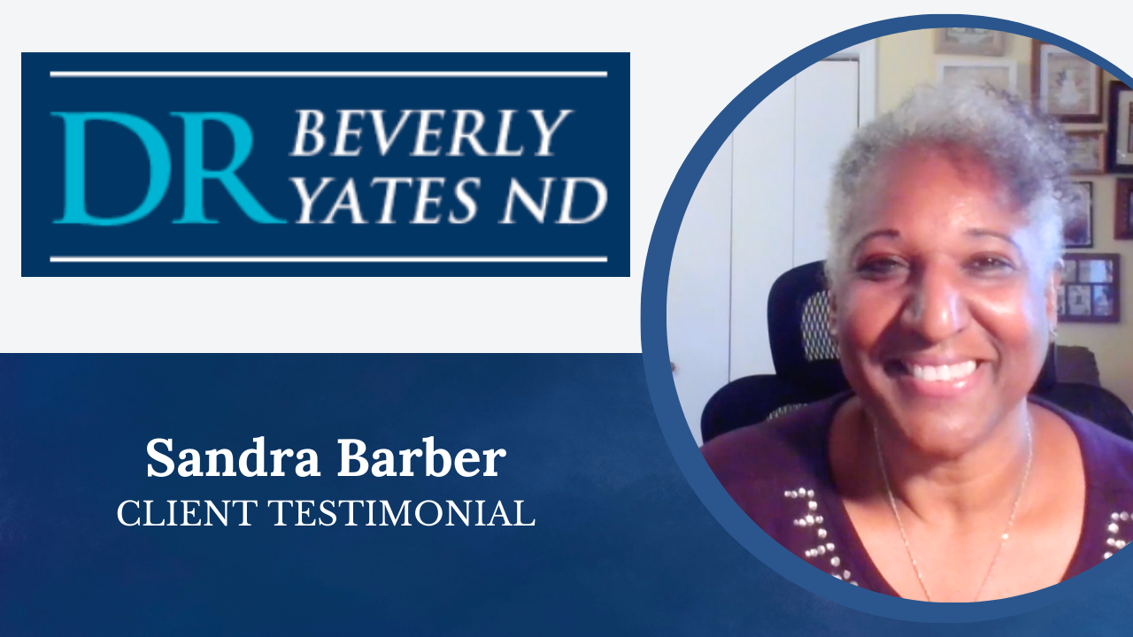 Sandra Barber tells their story about Dr Beverly Yates