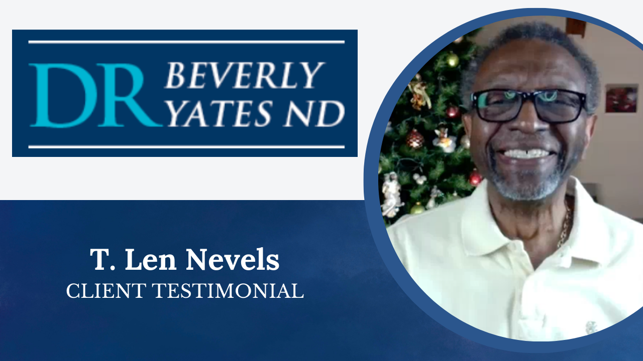 T. Len Nevels tells their story about Dr Beverly Yates
