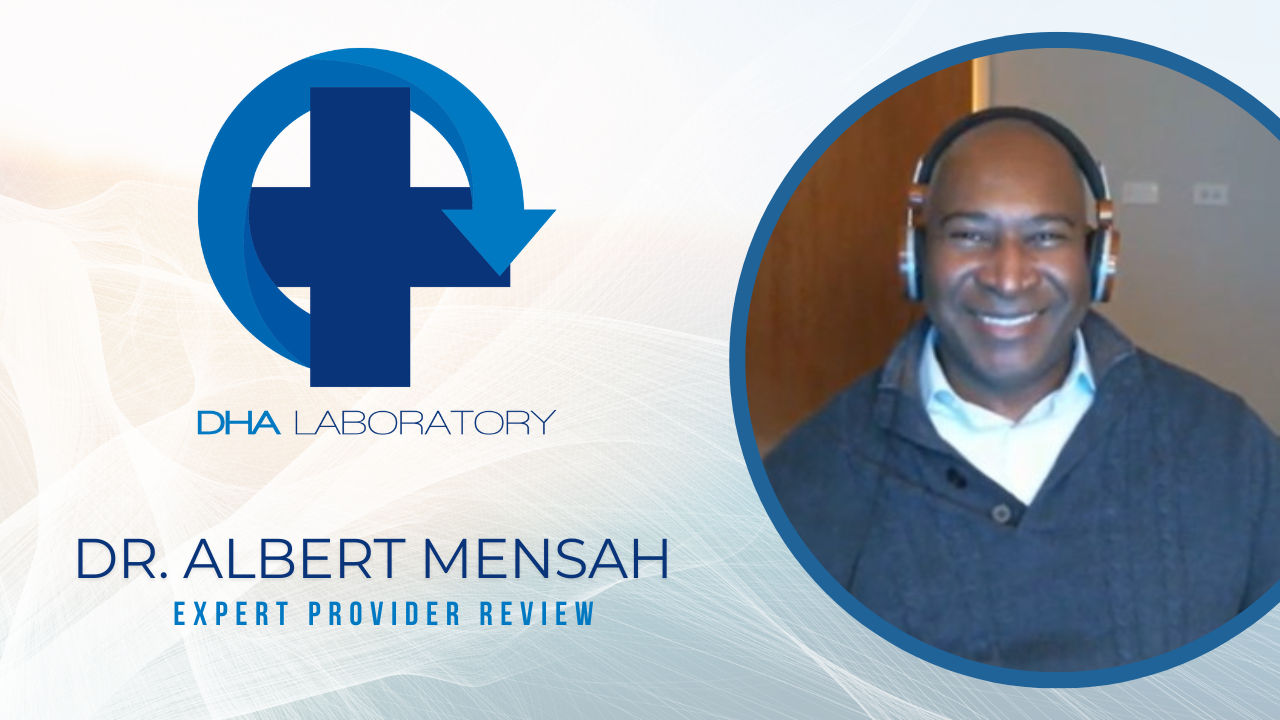 Albert Mensah tells their story about DHA Laboratory