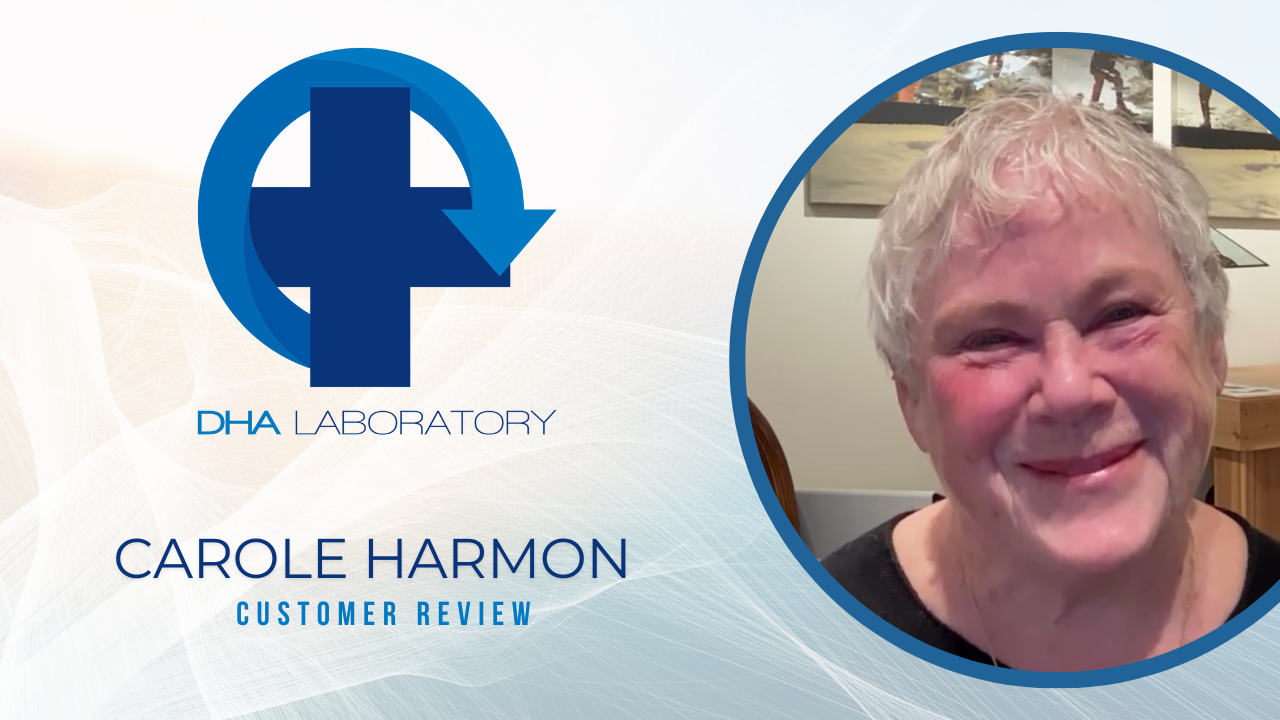 Carole Harmon tells their story about DHA Laboratory