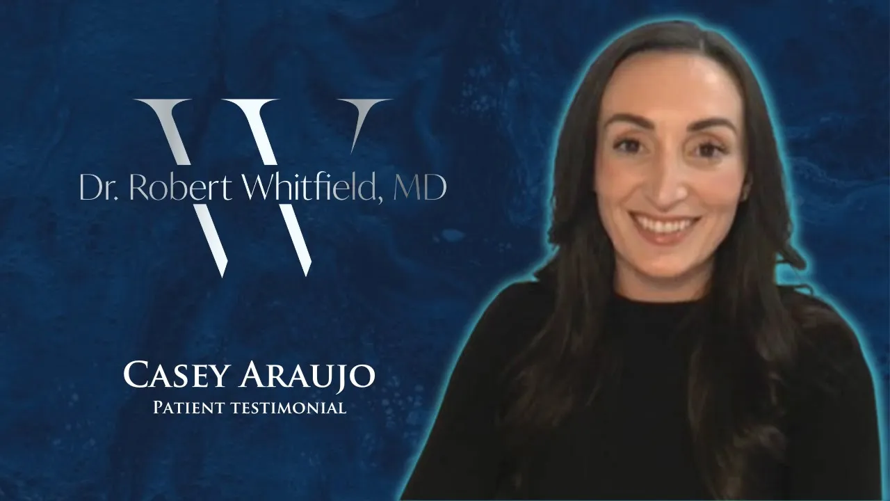 Casey Araujo tells their story about Dr Rob Whitfield