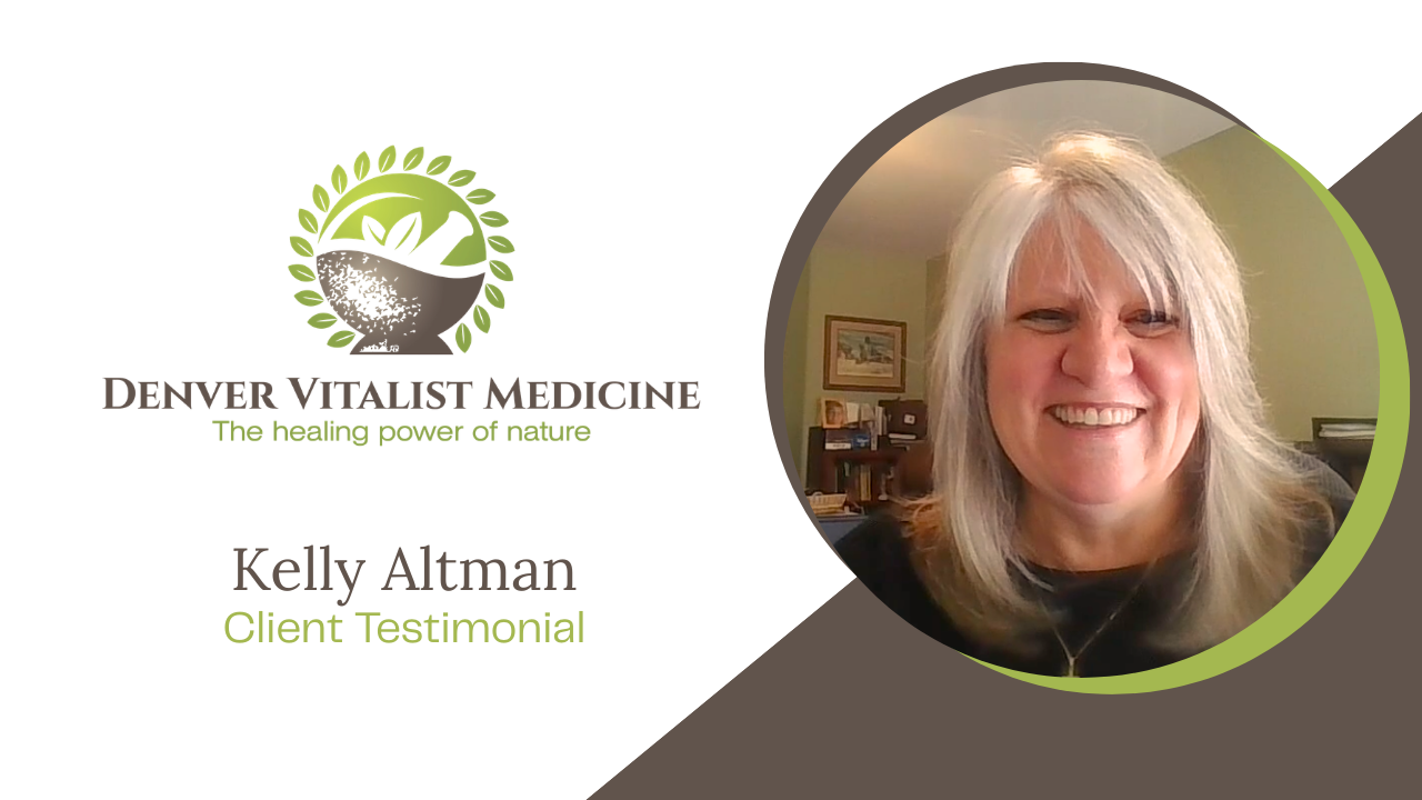 Kelly Altman tells their story about Denver Vitalist Medicine